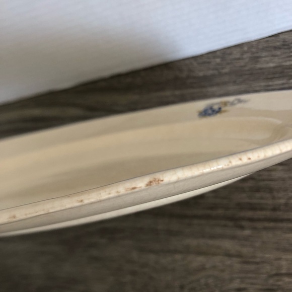 Vtg Wade Heath England Floral Serving Platter - Picture 10 of 13